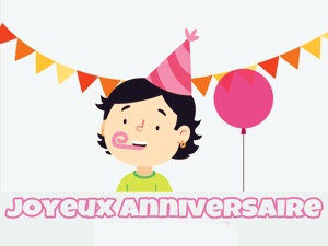 Gifs bon anniversaire